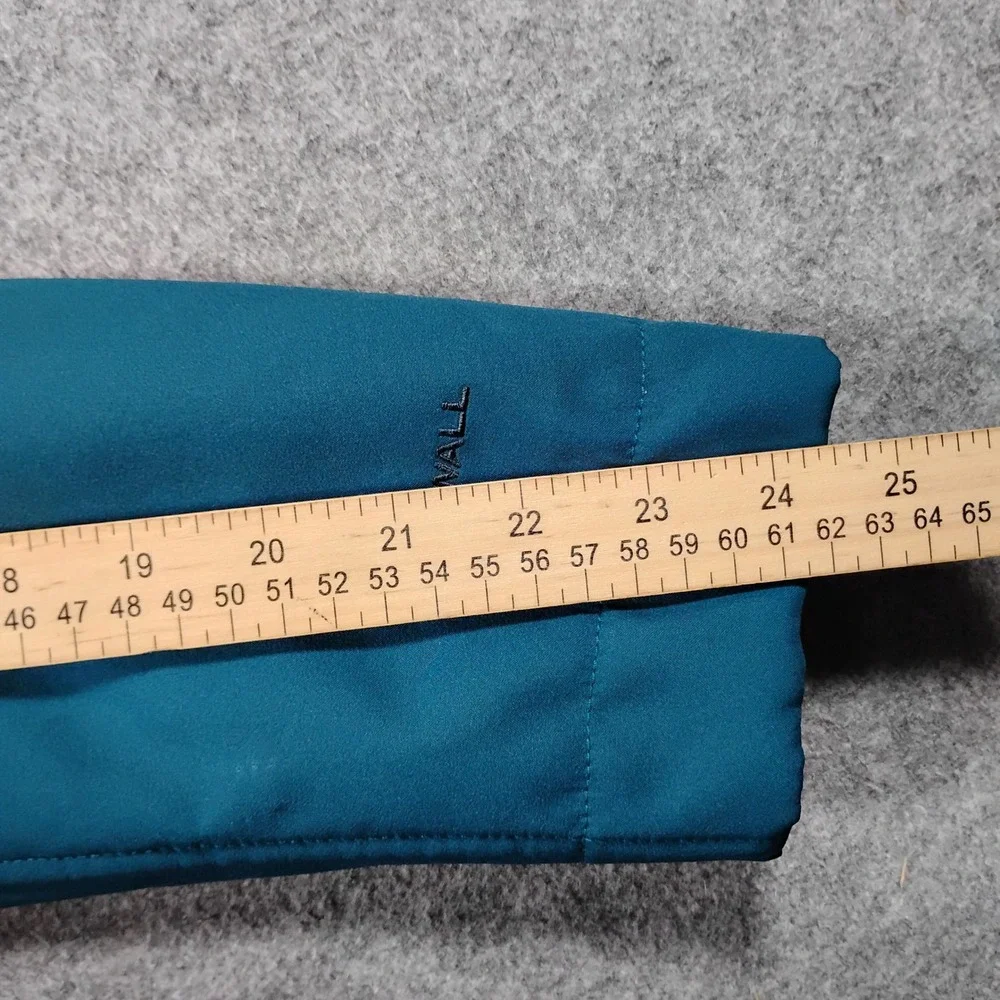 The North Face Wind Wall Softshell Jacket Women's S Teal Hooded High Pile Fleece